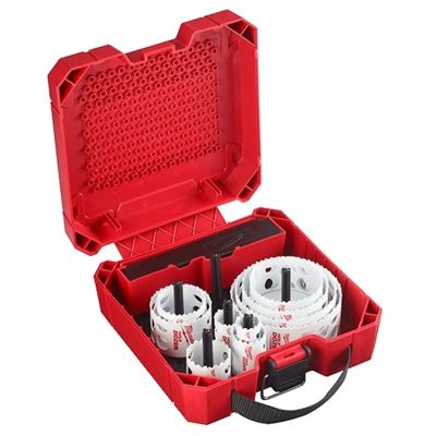 MLW49-22-4037 image(0) - Milwaukee Tool HOLE DOZER Electrician Feets Hole Saw Kit - 13pc