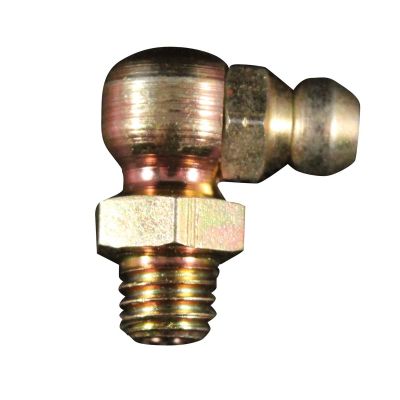 MILS-3215 image(0) - Milton Industries Grease Fitting 1/4"- 28 SAE-LT , Short - 90°, 5-pk
