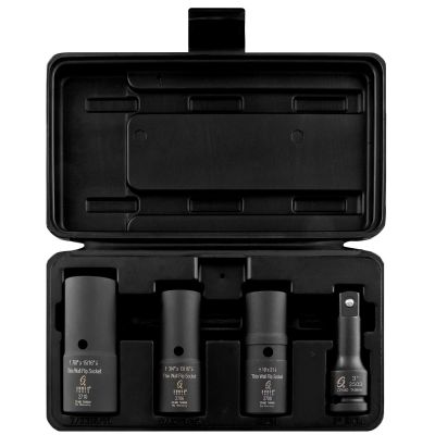 SUN2724 image(0) - SUNEX SOCKET SET FLIP 4PC 1/2 DR. DEEP THIN WALL