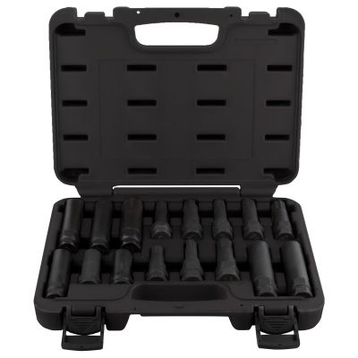 CAL75519 image(0) - Horizon Tool 16 PC SPLINE LUG KEY SOCKET SET