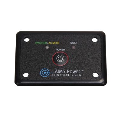 AIMREMOTEHF image(0) - Aims Power FLUSH MOUNT REMOTE FOR SELECT POWER INVERTER