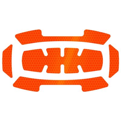 MLW48-73-4602 image(0) - Milwaukee Tool 5PC BOLT Reflective Sticker Set - Orange