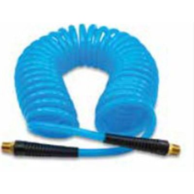 BLBPUBR1415 image(0) - BluBird 1/4" 15' Braided PU Recoil Air Hose 300 PSI