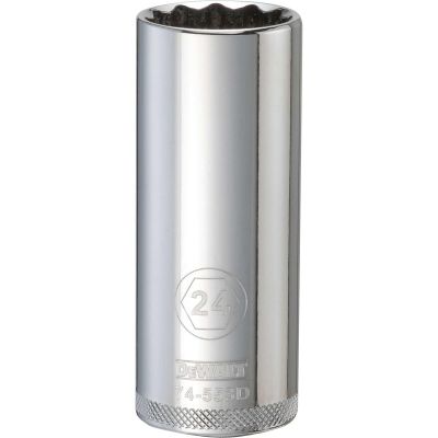 DWTDWMT74553OSP image(0) - DEWALT 001Pc 12Dr Deep Socket-12Pt-24