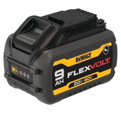 DWTDCB609G image(0) - DeWalt Flexvolt 20V/60V Max Oil-Resistant 9AH Battery