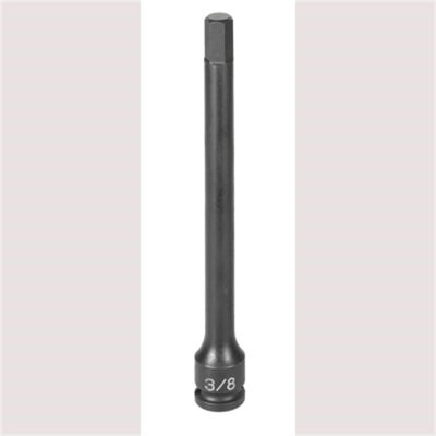 GRE19126F image(0) - Grey Pneumatic 3/8" Drive x 3/8" Hex Driver 6" Length