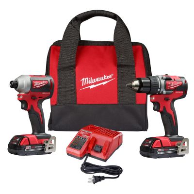 MLW2892-22CTM image(0) - Milwaukee Tool 2PC M18 Combo Kit with Multi-tool