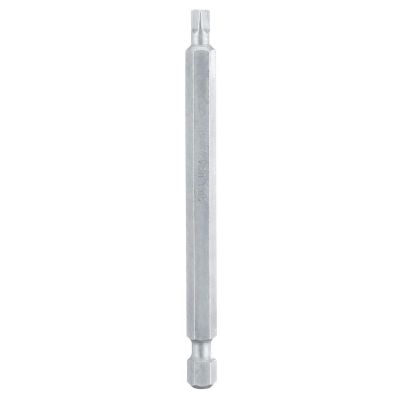 DWTDW2232 image(0) - DEWALT #2 Square Recess 3-1/2-Inch Power Bit,Silver