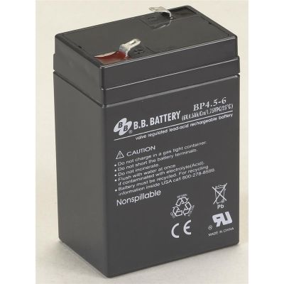 STL44007 image(0) - Streamlight Battery (Vulcan/Fire Vulcan) California Proposition 65 Warning:  This Product Contains Chemicals Known to the State of California to Cause Cancer, or Birth Defects or Other Reproductive Harm. - Black