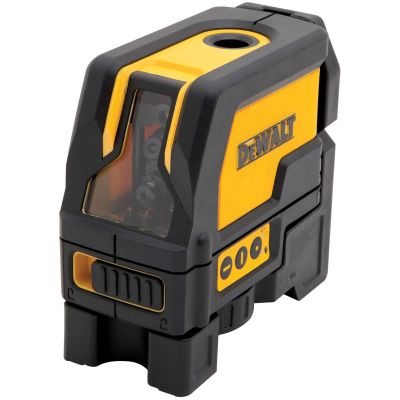 DWTDW0822 image(0) - DEWALT 165 Ft. Red Self-Leveling Cross-Line and Plumb Spot Laser Level