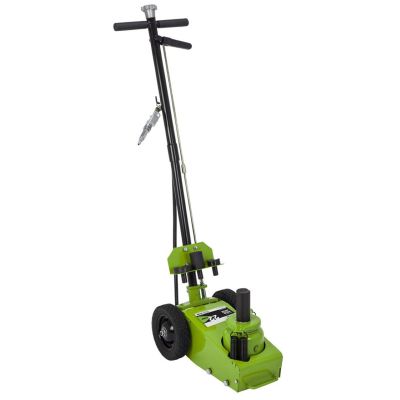 INT56220A image(0) - Viking by American Forge & Foundry Axle Jack - 22 Ton Capacity - Air/Hydraulic - Spring Return - w/ 3 pc Ext Kit & 2 pc Handle