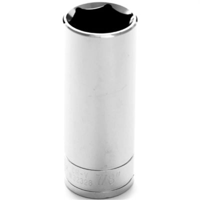 WLMW32328 image(0) - Wilmar Corp. / Performance Tool 1/2" Drive 7/8" 6pt Deep Socket