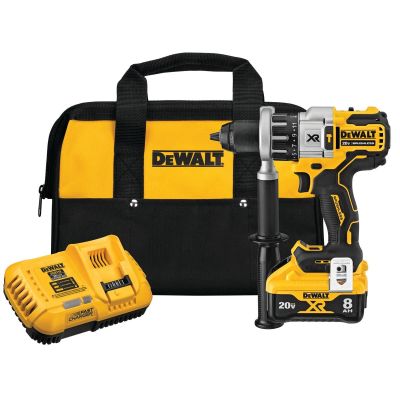 DWTDCD998W1 image(0) - DEWALT 20V MAX* XR 1/2 in. Brushless Hammer Drill/Driver with Power Detect Tool Technology Kit