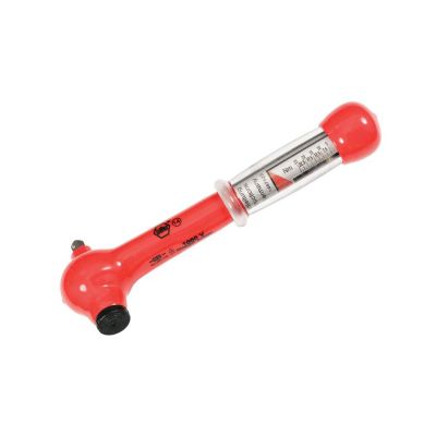 WIH30114 image(0) - Wiha Tools Insul. Ratcheting Torque Wrench 1/4" Drive, 5-25 Nm, 4-18 ft./lbs.