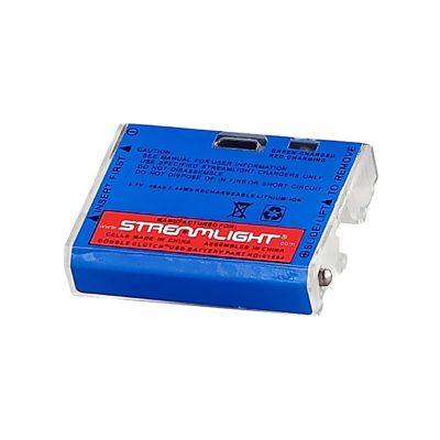 STL61604 image(0) - Streamlight Lithium Polymer Battery - Double Clutch USB - Blue