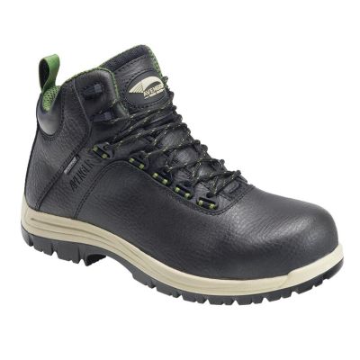 FSIA7282-8M image(0) - Avenger Breaker Series - Men's High-Top Boots - Composite Toe - IC|EH|SR|PR - Black/Tan/Green - Size: 8M