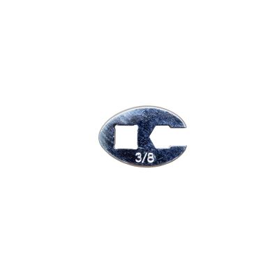 KTI22312 image(0) - K Tool International Wrench 3/8 Inch Flare Nut Crowfoot 6 Point 3/8 Drive