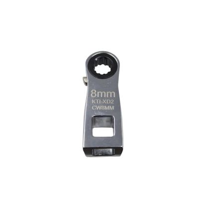 KTIXD2CW8MM image(0) - K Tool International Ratcheting Crowfoot Wrench 8mm 3/8 Inch Drive