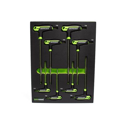 GETPST8S image(0) - Grip Edge Tools 8-PC RPT Star T-Handle set (Long)