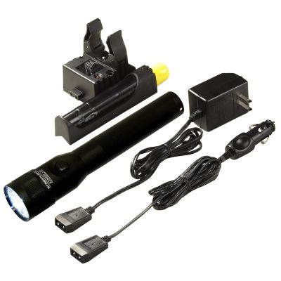 STL75732 image(0) - Streamlight Stinger LED - 120V/100V AC/12V DC PiggyBack - Black