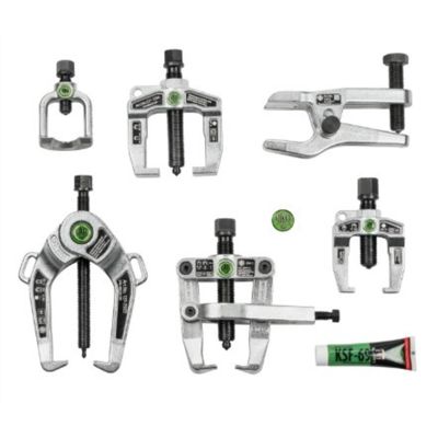 KQTK-127-A6 image(0) - Kukko Quality Tools Front-end service kit fordisassembly and maintenance of swivelcaster arms, ball joints, tie rods & wheelbearings
