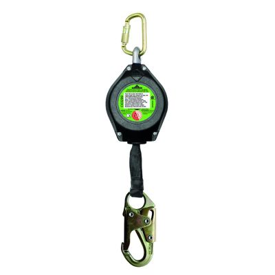 SRWV845423018 image(0) - PeakWorks Self Retracting Lifeline with Webbing, Snap Hook - 18 FT