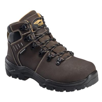 FSIA7452-7.5W image(0) - Avenger Foundation Series - Women's Boots - Carbon Nano-Fiber Toe - IC|EH|SR|PR|MT - Brown/Black -Size: 7.5W