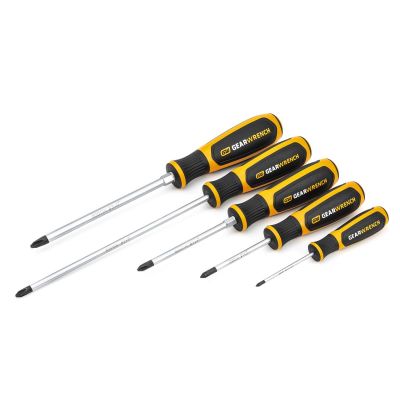 KDT80052H image(0) - GearWrench 5 Piece Phillips Dual Material Screwdriver Set