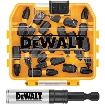 DWTDWA3HLD1PH2-15 image(0) - DEWALT FlexTorq Impact Driver Bit Set, Phillips, 1/4-Inch X 1-Inch, 15-Piece