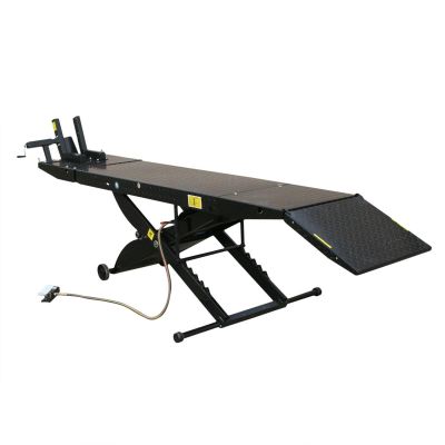 ATEHT-CYCLELIFT image(0) - Atlas Automotive Equipment Cyclelift Air Operated Motorcycle Lift 1,000 lb. Capacity  (WILL CALL)