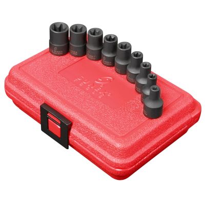 SUN3670SE image(0) - SUNEX IMP SKT SET 9PC 3/8DR EXTERNAL STAR