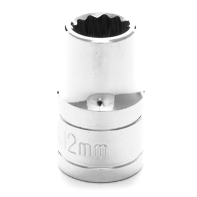 WLMW32812 image(0) - Wilmar Corp. / Performance Tool 1/2" Drive 12mm 12pt Socket