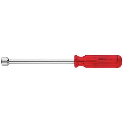 KLES166 image(0) - Klein Tools 1/2-Inch Nut Driver, 6-Inch Hollow Shaft
