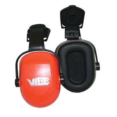 SRW20776 image(0) - Jackson Safety Safe 2 Protection System for Hard Hat - H70 Vibe Series Earmuffs - NRR 22 - Orange - Hard Hat Mount