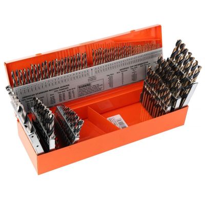 KNK115KK5 image(0) - KnKut KnKut 115 Piece Jobber Length Drill Bit Set Numbers, Letters, Fractions