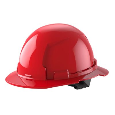 MLW48-73-1109 image(0) - Milwaukee Tool BOLT Red Full Brim Hard Hat w/4pt Ratcheting Suspension (USA) - Type 1, Class E