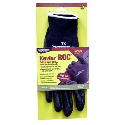 MGLROC30TM image(0) - Magid Glove & Safety GLV ROC MED BLK 1PR KEVLAR