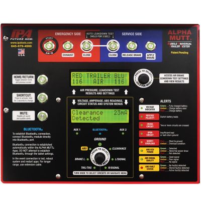 IPA5611A-RT8 image(0) - Innovative Products Of America Alpha MUTT&reg; (2nd Gen) w/ ABS, Rugged Tablet and Slide-Out Base, Service-Truck Model