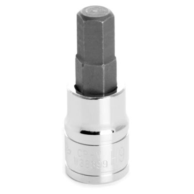 WLMW38899 image(0) - Wilmar Corp. / Performance Tool 3/8" Dr Hex Bit Socket 9mm