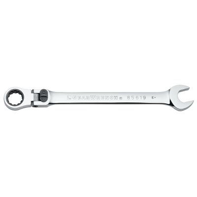 KDT85619 image(0) - GearWrench 19mm 72-Tooth 12 Point XL Locking Flex Head Ratcheting Combination Wrench