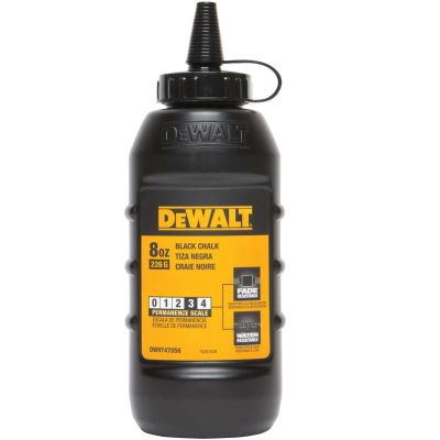DWTDWHT47056L image(0) - DEWALT 225 gr / 8 oz. Chalk - Black