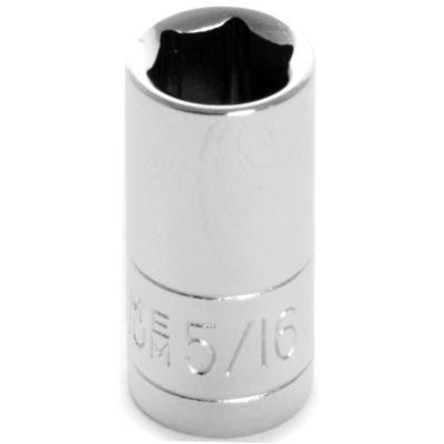WLMW36010 image(0) - Wilmar Corp. / Performance Tool 1/4" Drive 5/16" 6pt Socket