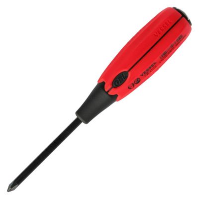 VES730P175 image(0) - Vessel Tools No.730 Super Cushion Tang-Thru Screwdriver PH1x75