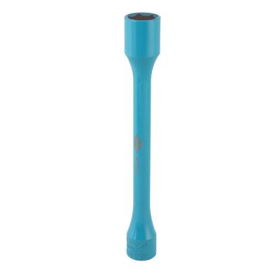 INT40224 image(0) - American Forge & Foundry Torque Limiting Socket - 1/2" Drive - 21mm - 150 Ft/Lbs - Turquoise