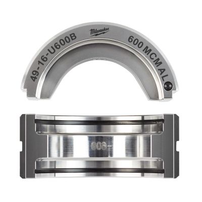 MLW49-16-U600B image(0) - Milwaukee Tool 600 MCM Aluminum 6T U Style Die (B)