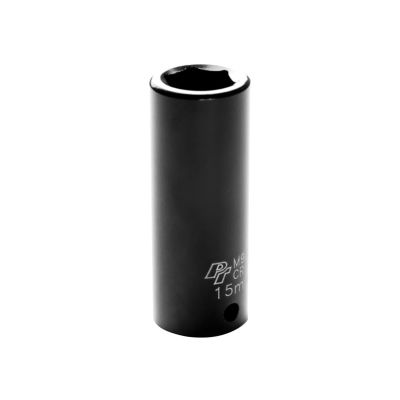 WLMM955 image(0) - Wilmar Corp. / Performance Tool 3/8" Drive 15mm 6pt Deep Impact Socket