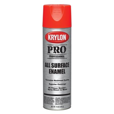 Peinture �mail orange 15 oz.