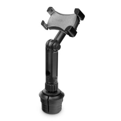 MIZTT-4S-BOOM image(0) - Boom Heavy Duty Smartphone Cup holder mount with claw super hold phone grip and 13" extension for trucks and cars.
