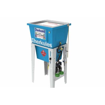 HERG210 image(0) - Herkules Equipment G210 - Automatic 2 Gun, 2 Cup Paint Gun Washer w/ Ability to Clean Pressure Pots, Hoses and 5-Gallon Cans