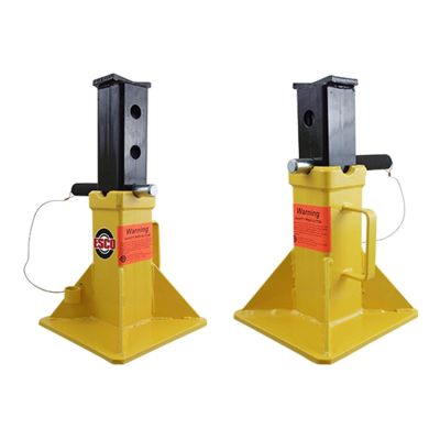 ESC10455-PAIR image(0) - ESCO 22 Ton Pin Style Jack Stand Pair-Short Style